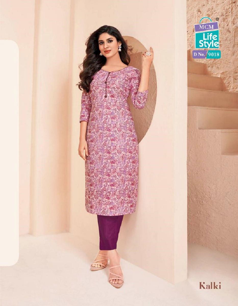 Mcm Kalki Vol 3 Printed Kurtis Catalog